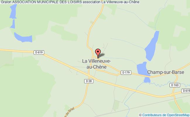 plan association Association Municipale Des Loisirs La    Villeneuve-au-Chêne