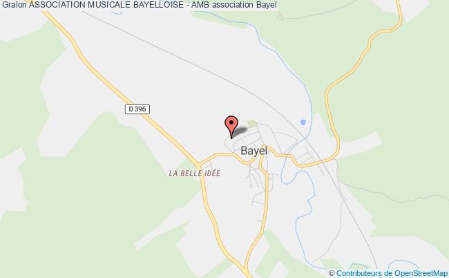 plan association Association Musicale Bayelloise - Amb Bayel