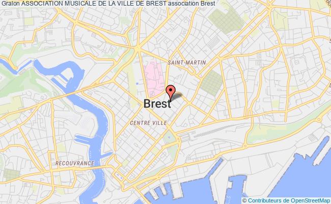 plan association Association Musicale De La Ville De Brest Brest