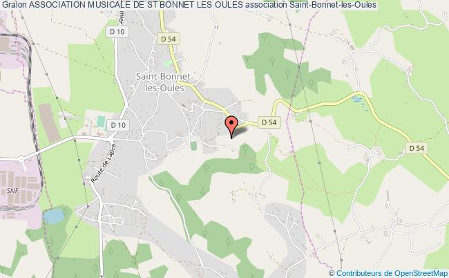 ASSOCIATION MUSICALE DE ST BONNET LES OULES