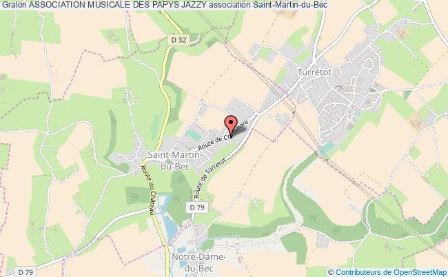 plan association Association Musicale Des Papys Jazzy Saint-Martin-du-Bec
