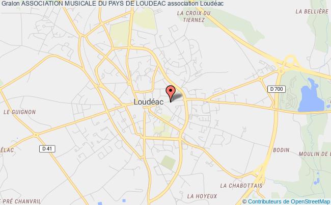 plan association Association Musicale Du Pays De Loudeac Loudéac