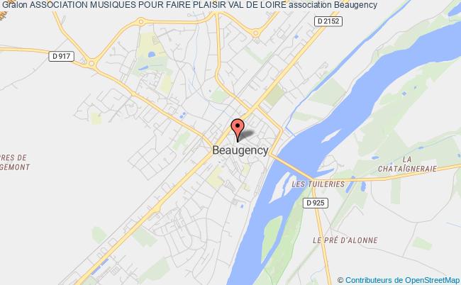 plan association Association Musiques Pour Faire Plaisir Val De Loire Beaugency