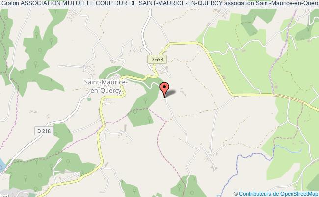 plan association Association Mutuelle Coup Dur De Saint-maurice-en-quercy Saint-Maurice-en-Quercy