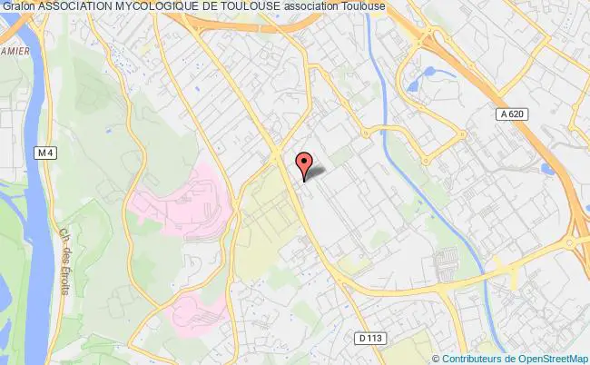 plan association Association Mycologique De Toulouse Toulouse