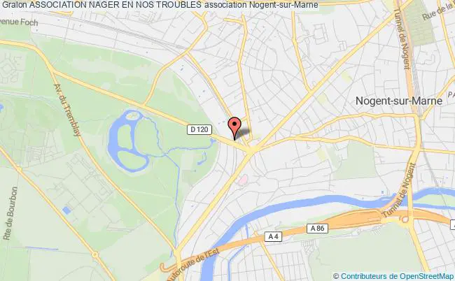 plan association Association Nager En Nos Troubles Nogent-sur-Marne