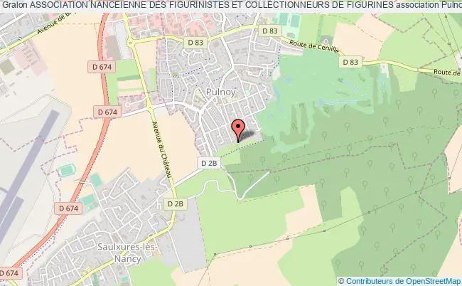 plan association Association Nanceienne Des Figurinistes Et Collectionneurs De Figurines Pulnoy