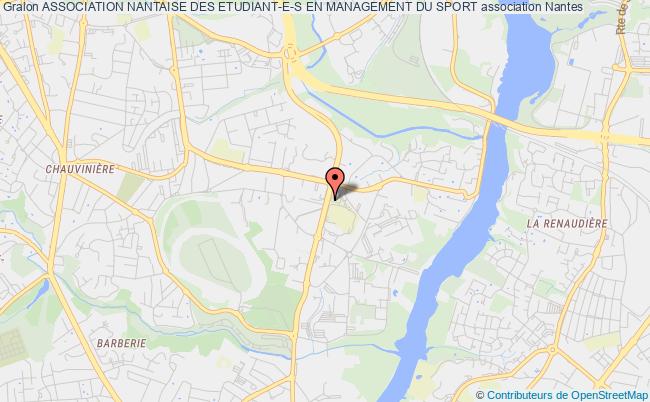 plan association Association Nantaise Des Etudiant-e-s En Management Du Sport Nantes