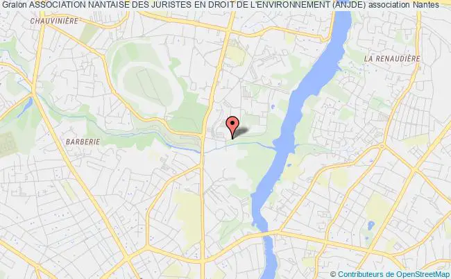 plan association Association Nantaise Des Juristes En Droit De L'environnement (anjde) Nantes cedex 3