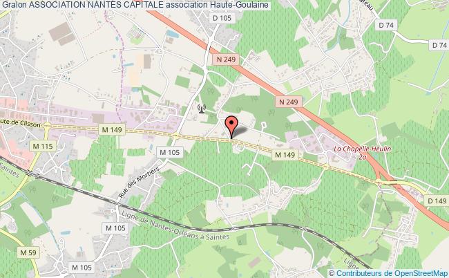 plan association Association Nantes Capitale Haute-Goulaine
