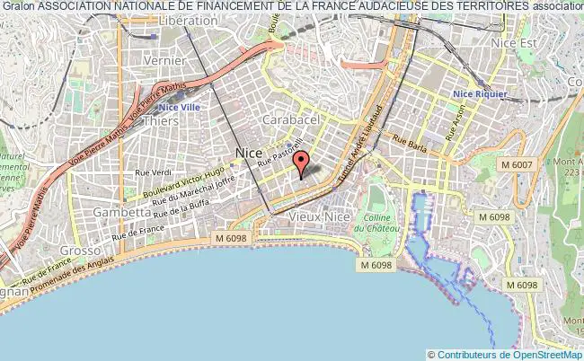 plan association Association Nationale De Financement De La France Audacieuse Des Territoires Nice