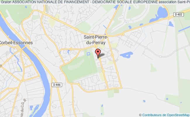 plan association Association Nationale De Financement - Democratie Sociale Europeenne Saint-Pierre-du-Perray