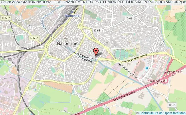 plan association Association Nationale De Financement Du Parti Union Republicaine Populaire (anf-urp) Narbonne