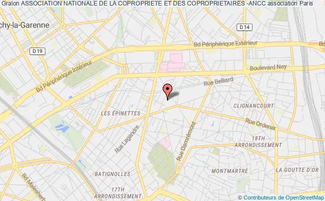 plan association Association Nationale De La Copropriete Et Des Coproprietaires -ancc Paris