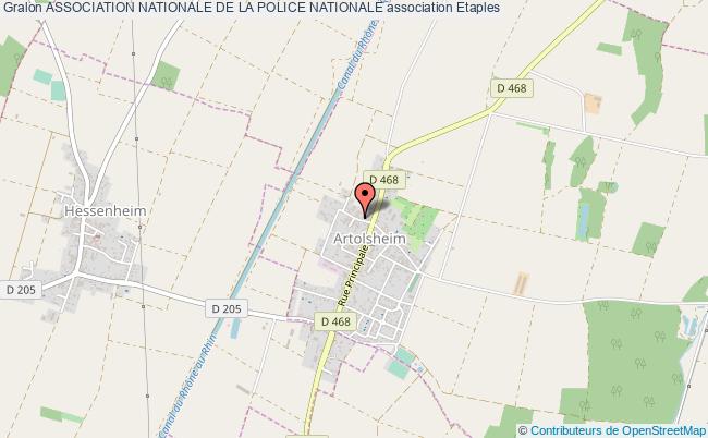 plan association Association Nationale De La Police Nationale Étaples