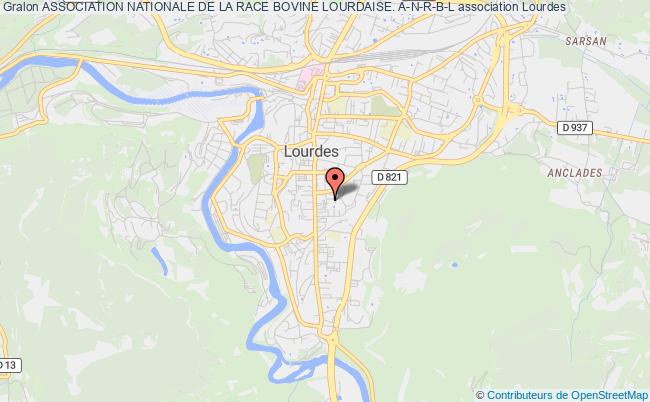 plan association Association Nationale De La Race Bovine Lourdaise. A-n-r-b-l Lourdes