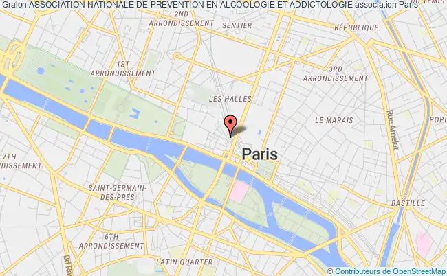 plan association Association Nationale De Prevention En Alcoologie Et Addictologie Paris