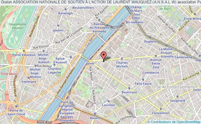 plan association Association Nationale De Soutien À L'action De Laurent Wauquiez (a.n.s.a.l.w) Paris