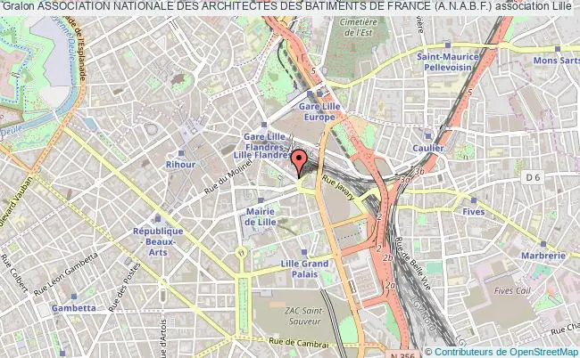 ASSOCIATION NATIONALE DES ARCHITECTES DES BATIMENTS DE FRANCE (A.N.A.B.F.)