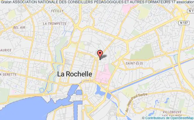 plan association Association Nationale Des Conseillers PÉdagogiques Et Autres Formateurs 17 La    Rochelle