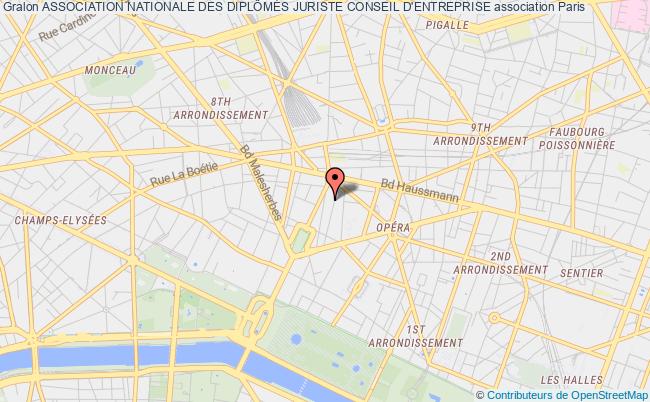 ASSOCIATION NATIONALE DES DIPLÔMÉS JURISTE CONSEIL D'ENTREPRISE