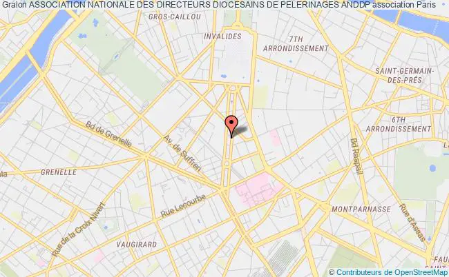 plan association Association Nationale Des Directeurs Diocesains De Pelerinages Anddp Paris