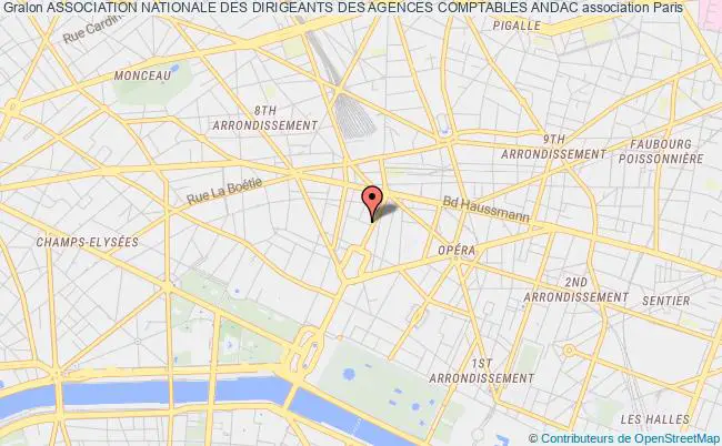 plan association Association Nationale Des Dirigeants Des Agences Comptables Andac Paris
