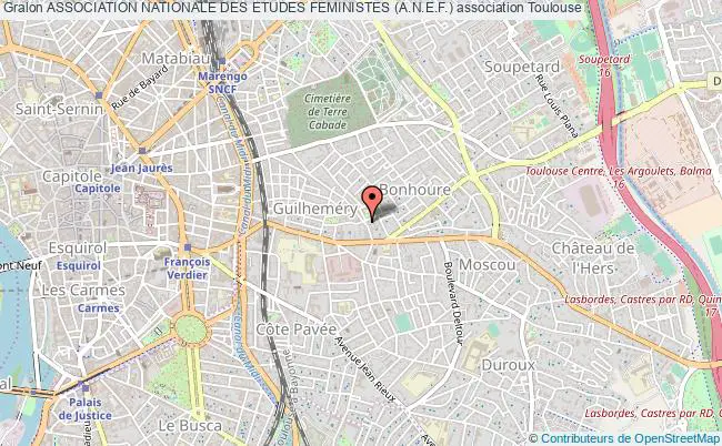 plan association Association Nationale Des Etudes Feministes (a.n.e.f.) Toulouse