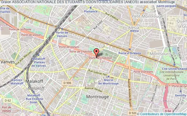 plan association Association Nationale Des Etudiants Odonto-solidaires (aneos) Montrouge