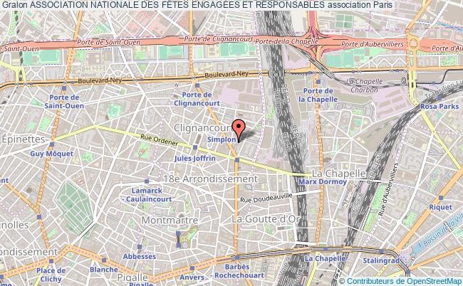 plan association Association Nationale Des FÊtes EngagÉes Et Responsables Paris