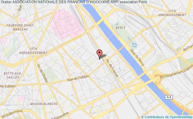 plan association Association Nationale Des Francais D'indochine Anfi Paris