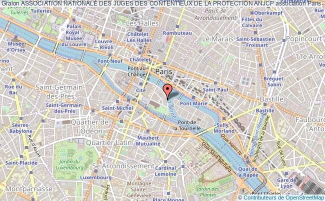 plan association Association Nationale Des Juges Des Contentieux De La Protection Anjcp Paris