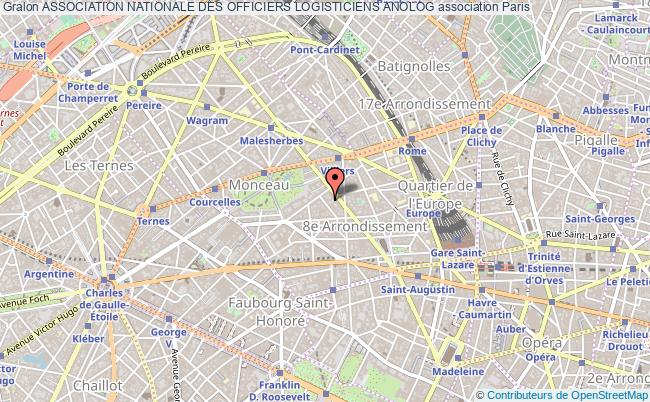 plan association Association Nationale Des Officiers Logisticiens Anolog Paris