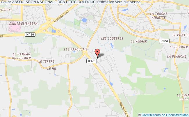 plan association Association Nationale Des P'tits Doudous Vern-sur-Seiche
