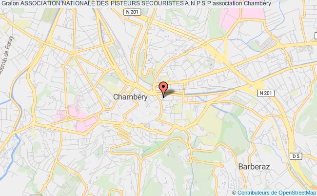 plan association Association Nationale Des Pisteurs Secouristes A.n.p.s.p Chambéry
