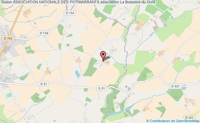 plan association Association Nationale Des Potimarrants La Boissière-du-Doré