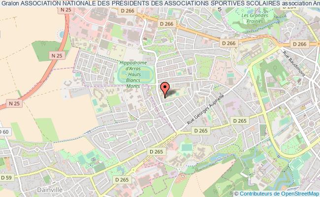 plan association Association Nationale Des PrÉsidents Des Associations Sportives Scolaires Arras
