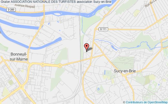 plan association Association Nationale Des Turfistes Sucy-en-Brie