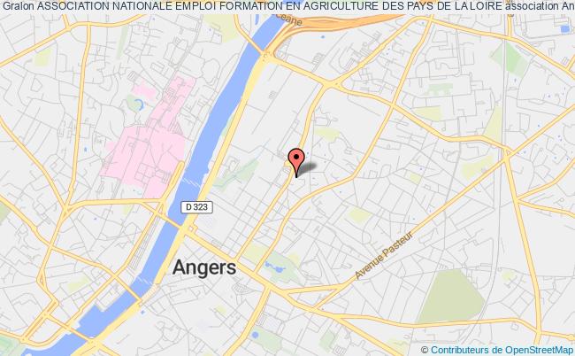plan association Association Nationale Emploi Formation En Agriculture Des Pays De La Loire Angers cedex 01