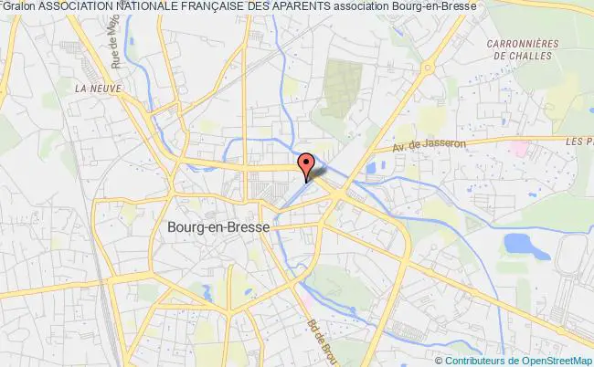 plan association Association Nationale FranÇaise Des Aparents Bourg-en-Bresse