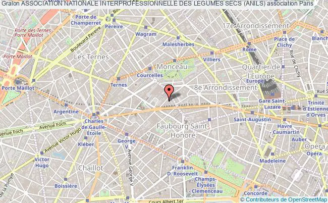 plan association Association Nationale Interprofessionnelle Des Legumes Secs (anils) Paris