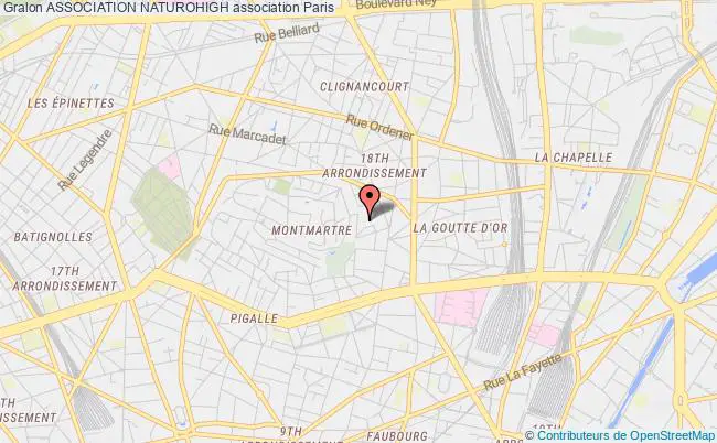 plan association Association Naturohigh Paris
