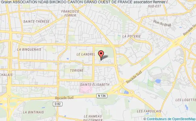 plan association Association Ndab Bikokoo Canton Grand Ouest De France Rennes