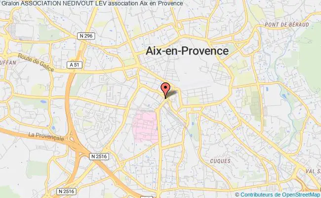 plan association Association Nedivout Lev Aix-en-Provence