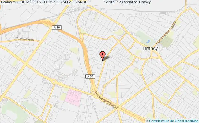 plan association Association Nehemiah-raffa France               " Anrf " Drancy