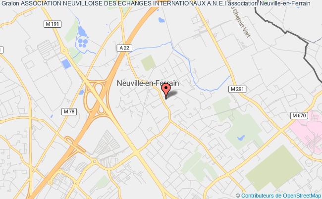 plan association Association Neuvilloise Des Echanges Internationaux A.n.e.i Neuville-en-Ferrain