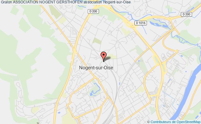 plan association Association Nogent Gersthofen Nogent-sur-Oise