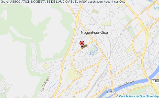 plan association Association Nogentaise De L'audiovisuel (ana) Nogent-sur-Oise