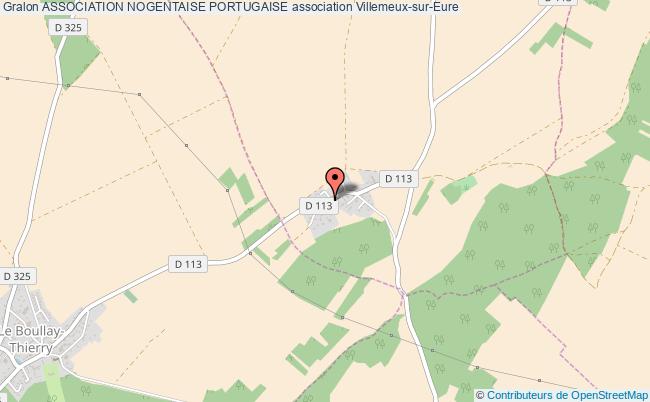 plan association Association Nogentaise Portugaise Villemeux-sur-Eure