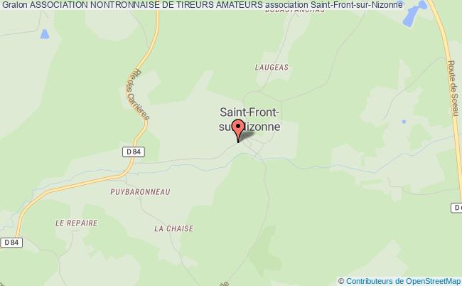 plan association Association Nontronnaise De Tireurs Amateurs Saint-Front-sur-Nizonne